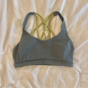 lululemon strappy sports bra- size 6